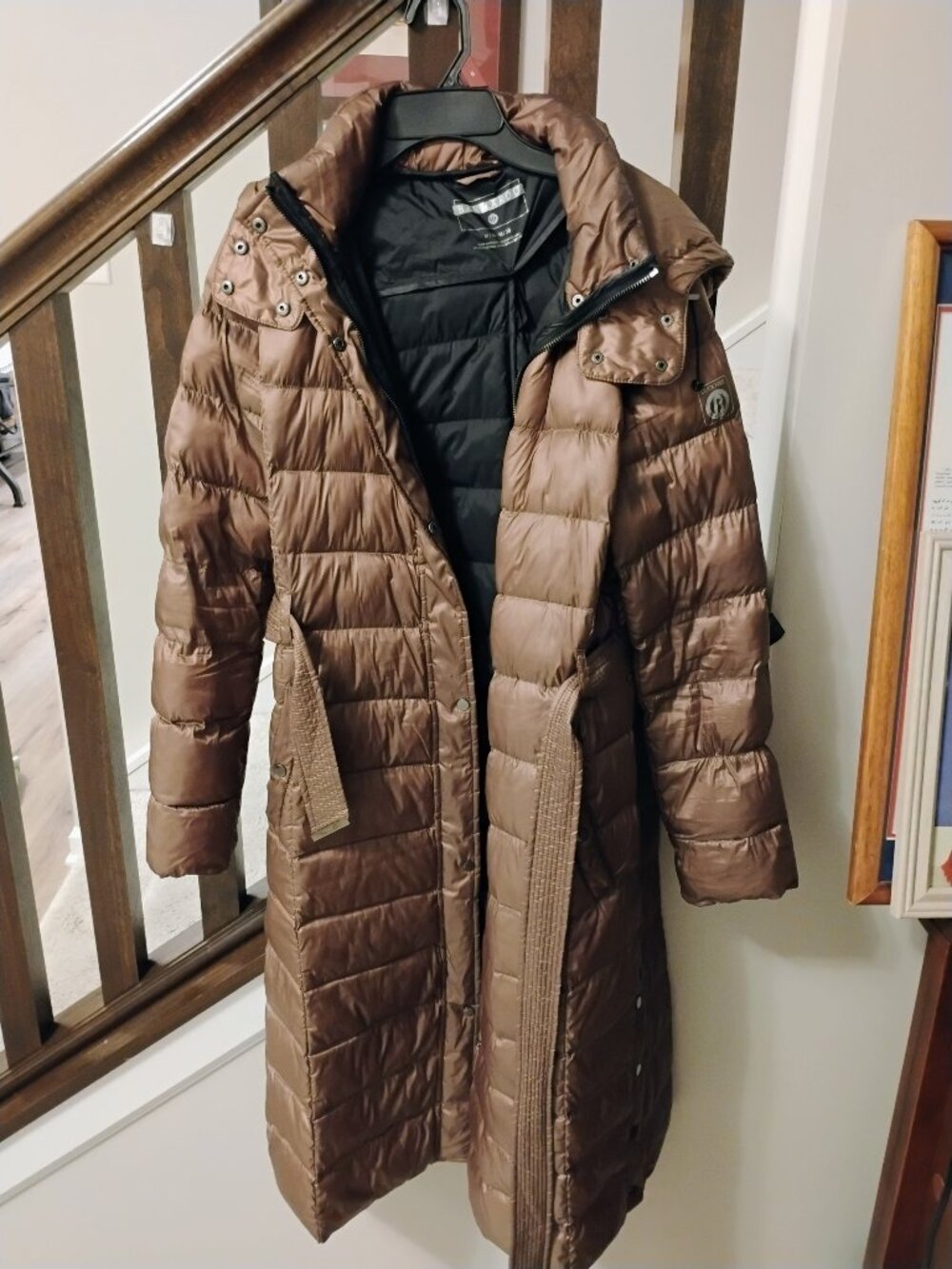 Bronze Puffer Coat